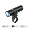 Lampe de vélo Olight noire 1800 lumens, 210m de portée, 8,5h d'autonomie.