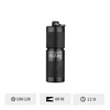 Olight Lampe de poche I1R 2 Pro noire, vue de face, avec anneau de porte-clés pour éclairage quotidien