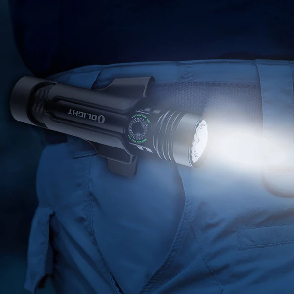 Étui Ceinture Pour Lampe Torche Tactique - Nylon - Pour Chasse, Camping, Randonnée