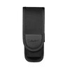 Étui noir en nylon robuste pour lampe de poche tactique Olight avec logo gaufré