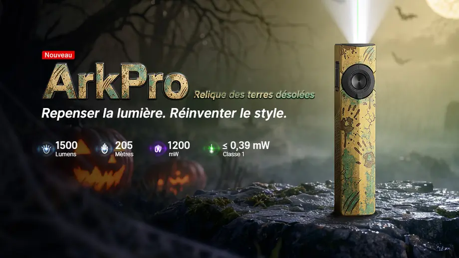 ArkPro Wasteland Relic (Class 1) : l’édition Halloween aux quatre sources lumineuses