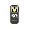 Olight Oclip Pro S lampe porte-clés noir avec motif panda, vue de face pour l'éclairage quotidien.
