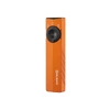 Lampe de poche EDC Olight ArkPro orange avec laser et UV, vue de face pour le camping et le bricolage