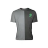 T-shirt bicolore gris Olight Arkfeld Ultra avec logo vert, vue de face, vêtement décontracté et stylé pour le quotidien