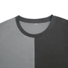 Détail du col rond bicolore gris et noir du T-shirt Olight Arkfeld Ultra en coton confortable au quotidien