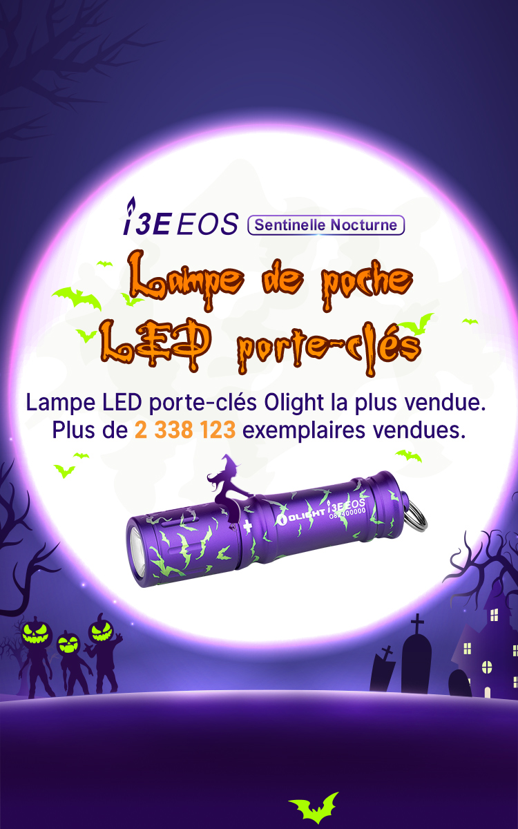 Lampe De Poche Olight Friendship 2024 I3T EOS édition Limitée, Laiton, 180 Lumens, Neuve