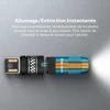 Mini lampe torche bleue Olight Oclip Pro avec allumage instantané magnétique pour un éclairage d'urgence rapide