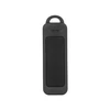 Olight Javelot Turbo 2 noir, vue de dessus, porte-clés pour éclairage extérieur et recherche.