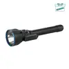 Olight Javelot Turbo 2 noir et bleu vue latérale pour la chasse et les longues distances