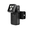 Lampe clip de poche noire Olight Oclip 2 Ultra Premium de profil avec tête orientable et LED puissantes pour EDC