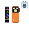 Olight Oclip Pro orange pour éclairer une tente de camping et la vision nocturne avec lumière UV.