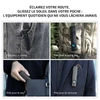 Olight ArkPro Ultra noire, lampe EDC polyvalente dans une poche de jeans.