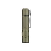 Lampe de poche Olight Warrior Ultra vert olive avec clip de poche pour l'extérieur et l'éclairage tactique.