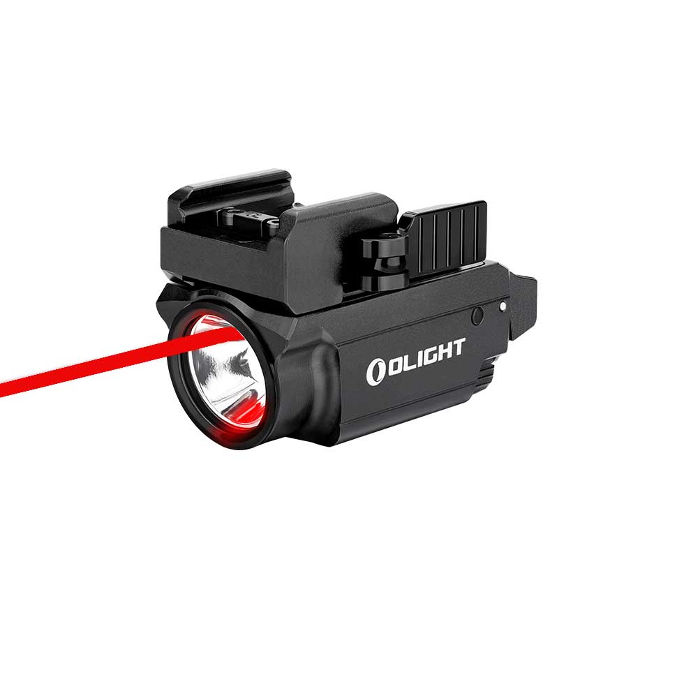 Lampe tactique Olight avec laser rouge, pour pistolet et fusil, à haute performance, rechargeable, accessoire d'arme