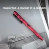 Olight Open 3 stylo-lampe de poche rouge avec grip texturé et clip pour lecture ou usage quotidien