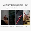 Olight, stylo-lampe rouge Open 3, multifonction 4-en-1 avec lumière de stylo, faisceau vert et clip lumineux pour usage quotidien