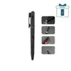 Olight Open 3 stylo-lampe de poche noire avec laser et lumière pour la maison et le bureau.