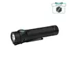 Olight Baton 4 Pro noire avec clip, lampe de poche EDC rechargeable pour usage quotidien et extérieur.