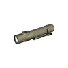 Olight Lampe torche LED Warrior Ultra verte vue de côté pour une utilisation tactique et quotidienne.