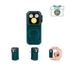 Lampe clip EDC Olight Oclip Pro S verte, design compact de poche multi-angle, idéale pour randonnée et quotidien.