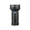 Olight MARAUDER MINI noire avec lunette bleue et halo lumineux LED pour l'extérieur