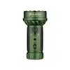 Olight lampe torche MARAUDER MINI vert olive, vue latérale, multiples modes d'éclairage pour l'extérieur.