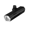Éclairage vélo Olight Goshawk 1600 noir avec support de fixation sur fond blanc