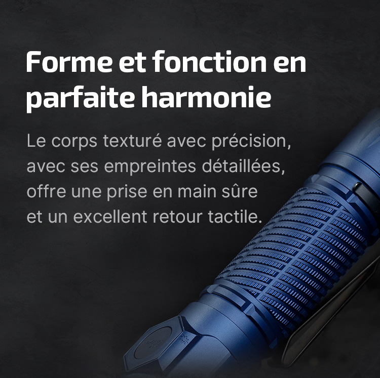 Warrior Ultra Lampe Tactique Rechargeable 2500 Lumens Puissante