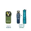 Olight Oclip Pro vert acheté avec imini 2 et i3E bleu offerts, lampes de poche EDC compactes pour usage quotidien et camping