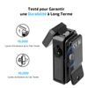 Lampe clip Olight Oclip 2 Ultra Premium noire durable avec tête inclinable et clip rotatif pour fixation quotidienne