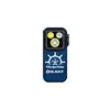 Lampe clip Olight Oclip Pro bleue Fête des Pères vue de face avec LED triple éclairage pour cadeau et quotidien