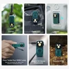 Mini lampe torche Olight verte EDC étanche IPX6 avec clip magnétique, crochet et 144 heures d'autonomie.