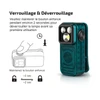 Instruction de verrouillage et déverrouillage de la mini lampe torche de poche Olight vert turquoise