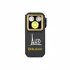 Olight Oclip Pro S Lampe de poche noir et or avec logo Tour Eiffel, petite torche EDC