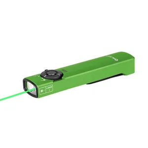 Pointeur laser vert, lampe de poche USB-C Olight Arkfeld 1000 lumens, EDC LED, luminosité réglable, pour présentations