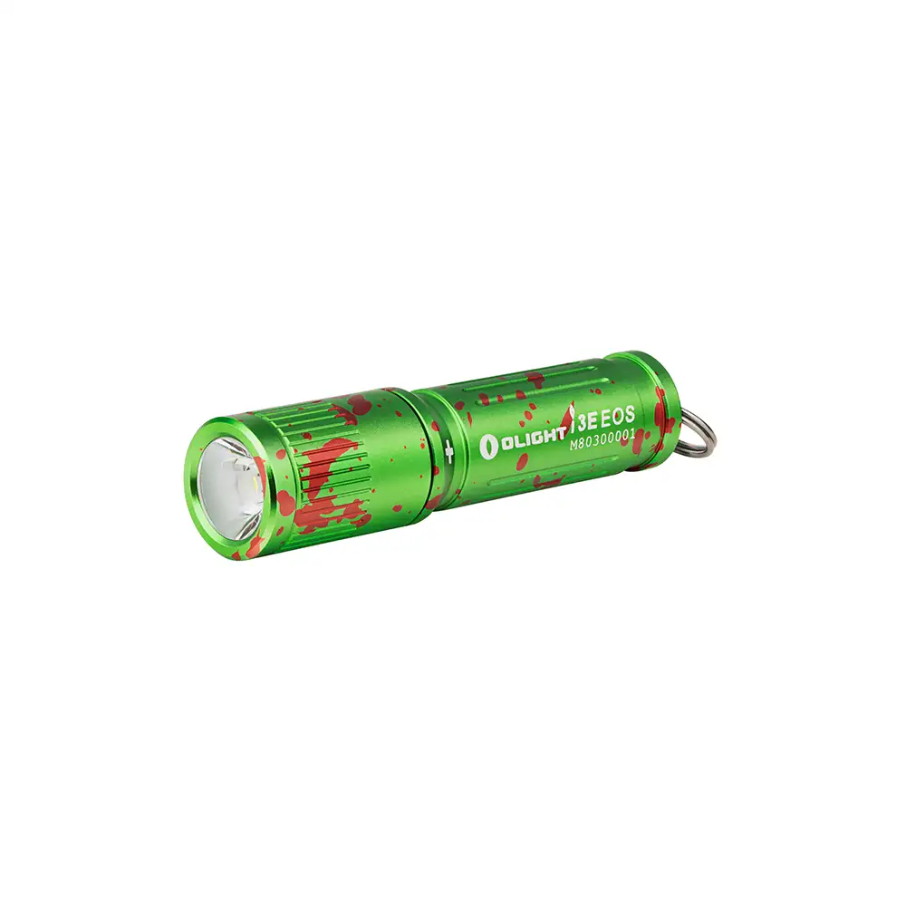 Olight i3E EOS Vert Zombie - Mini Lampe Porte-Clés