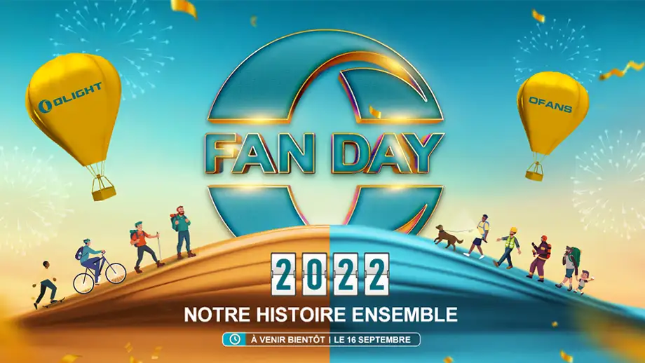 Des raisons pour lesquelles vous ne voulez pas rater le O-Fan Day 2022 !