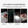 Stylo lampe Olight Open 3 rouge multifonction 4 en 1 avec laser vert et éclairage LED pour écriture et inspection EDC