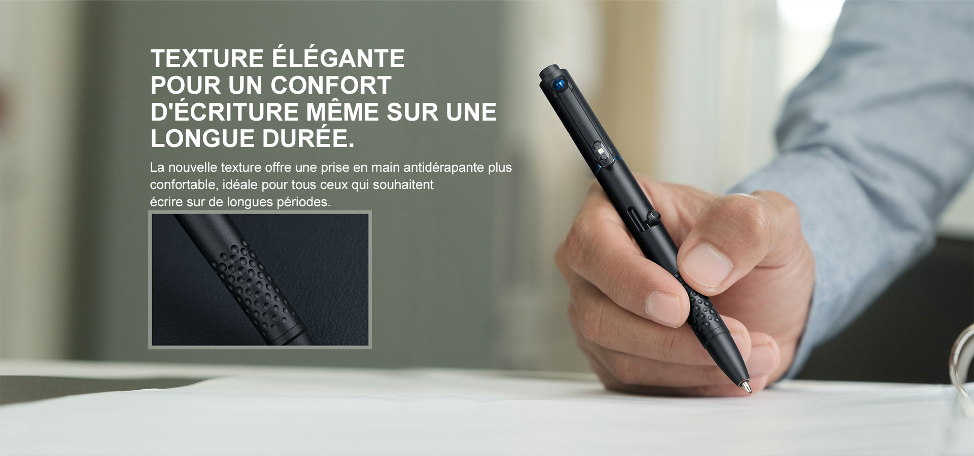Lampe Stylo Olight Open Glow - 120 Lumens, Faisceau Vert, Rechargeable - Stylo, Torche, Lampe De Poche EDC
