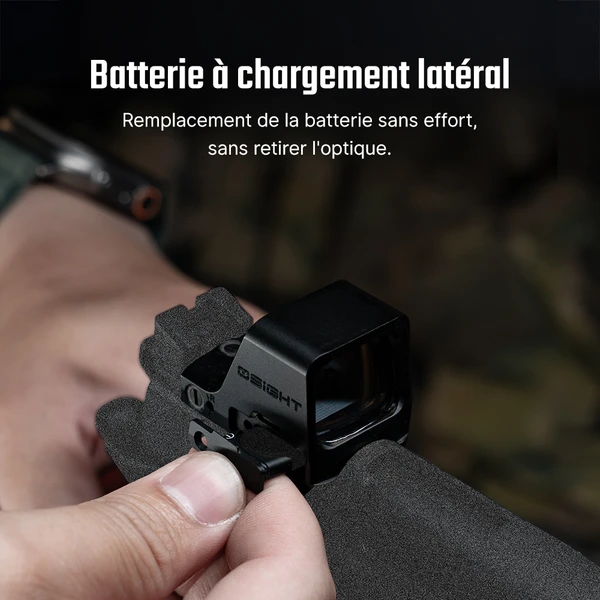 Olight Osight | Viseur point vert vue reflexe 3MOA rechargeable pour