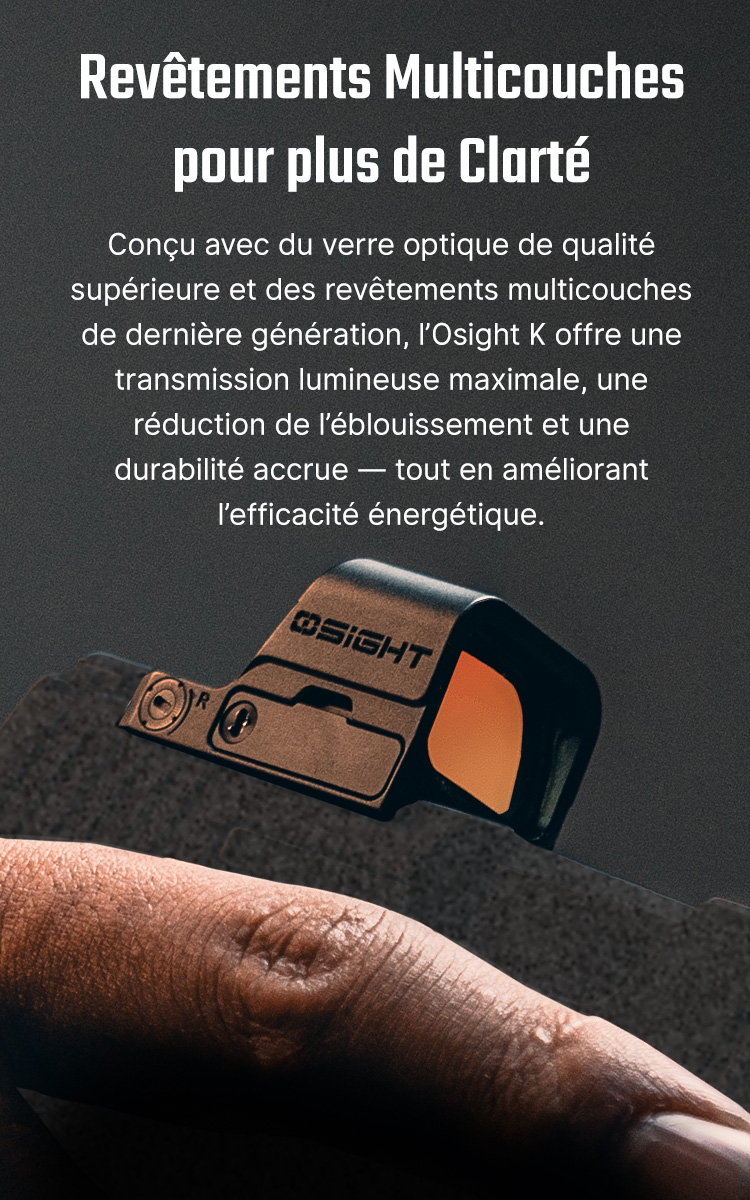 Olight Osight X | Optique haute performance conçue pour la