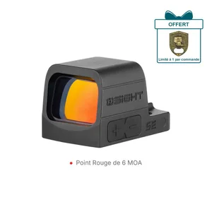 Viseur point rouge Olight Osight SE noir de profil avec lentille réfléchissante pour une visée de précision de tir
