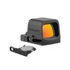 Olight Osight SE noir, vue de côté avec compartiment de batterie pour une visée précise et rapide.