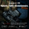Olight Osight XR optique à point rouge robuste et fiable avec système multi-réticule pour une précision de tir améliorée.
