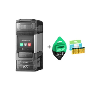 Olight piles AAA rechargeables avec chargeur Ostation 2 Pro pour alimentation durable des appareils.