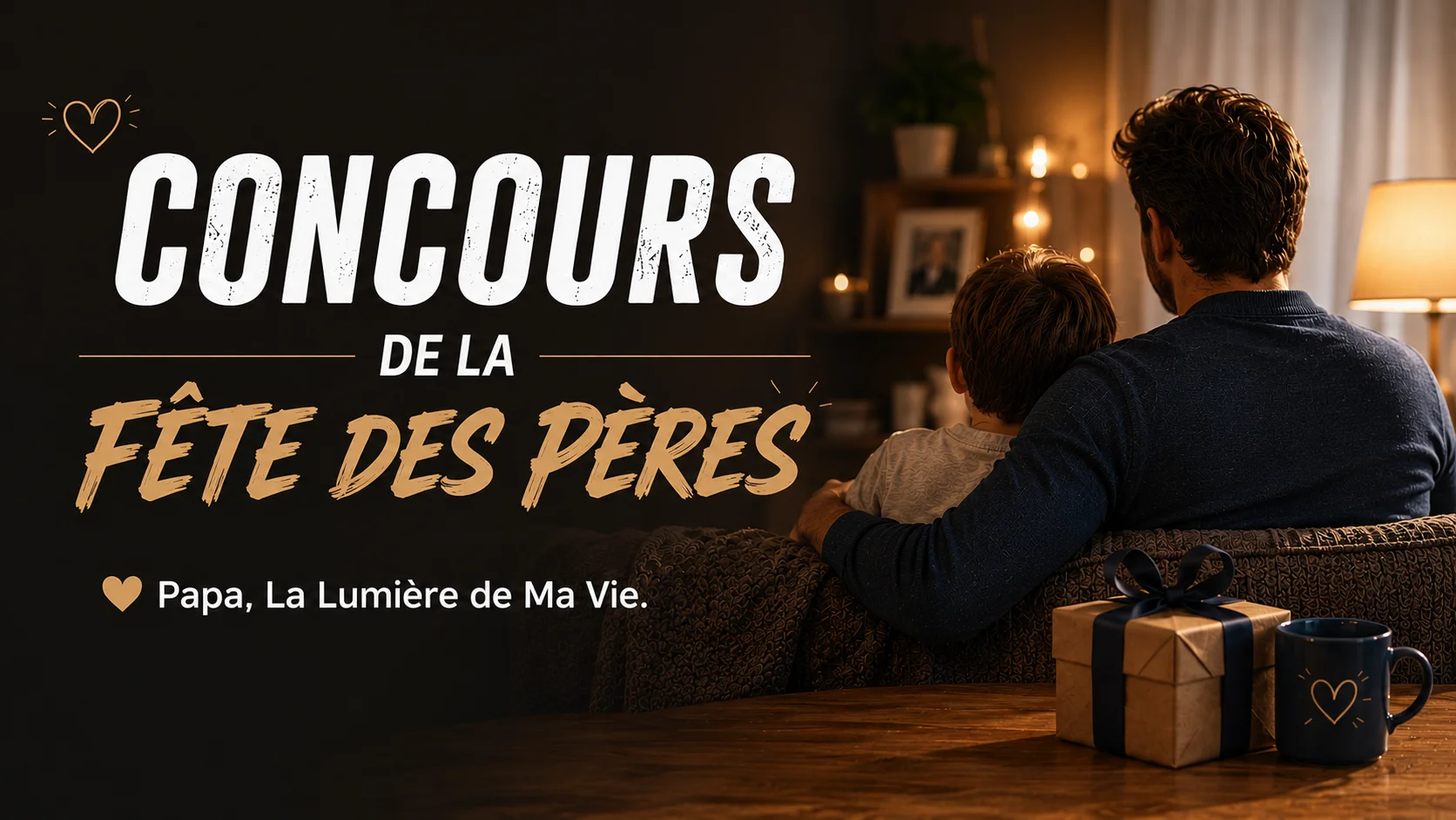【Concours de la Fête des Pères】Papa, La Lumière de Ma Vie.