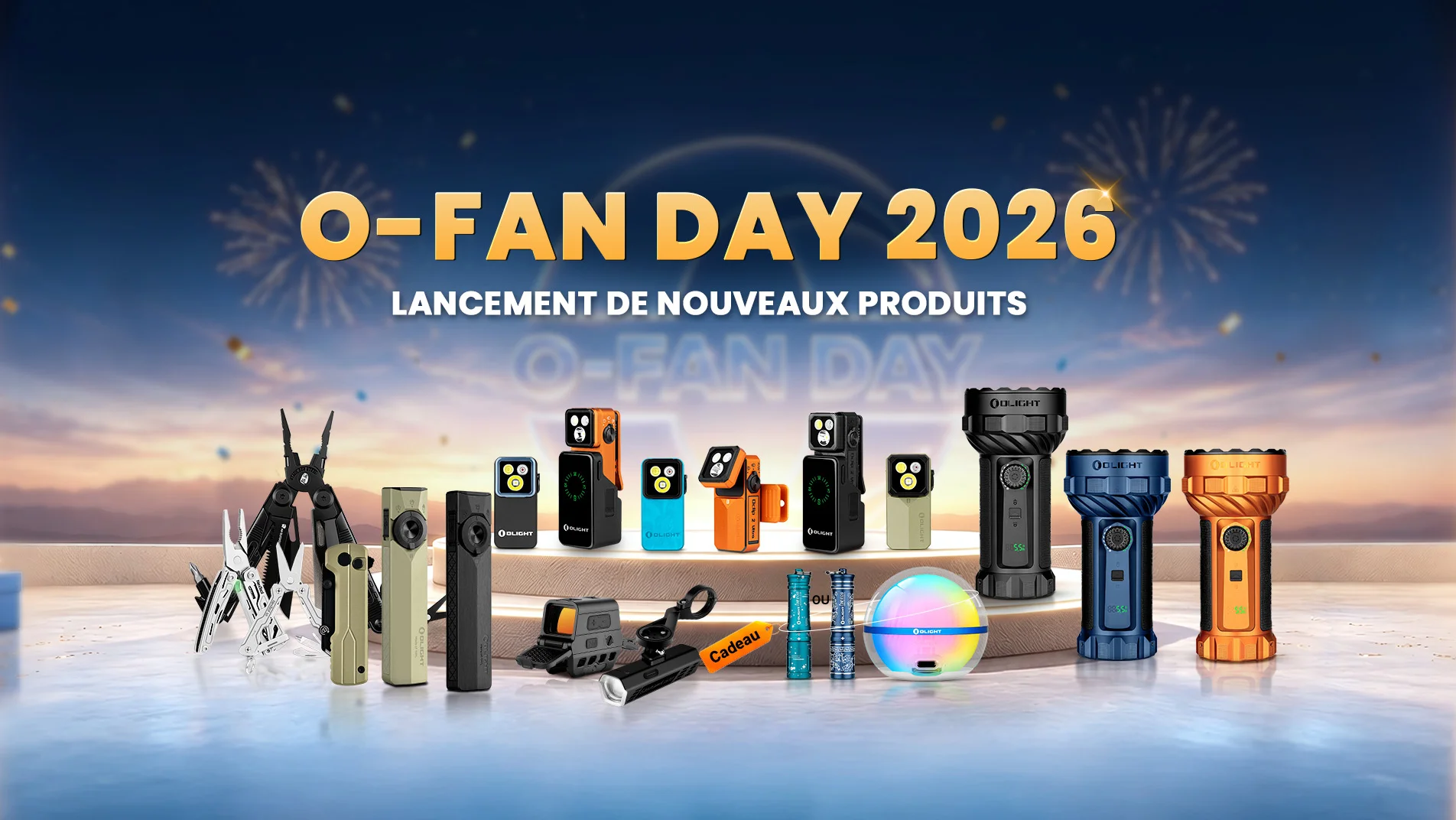 Olight OFan Day 2026 : 100 heures de Flash Sale, nouveautés et offres exclusives