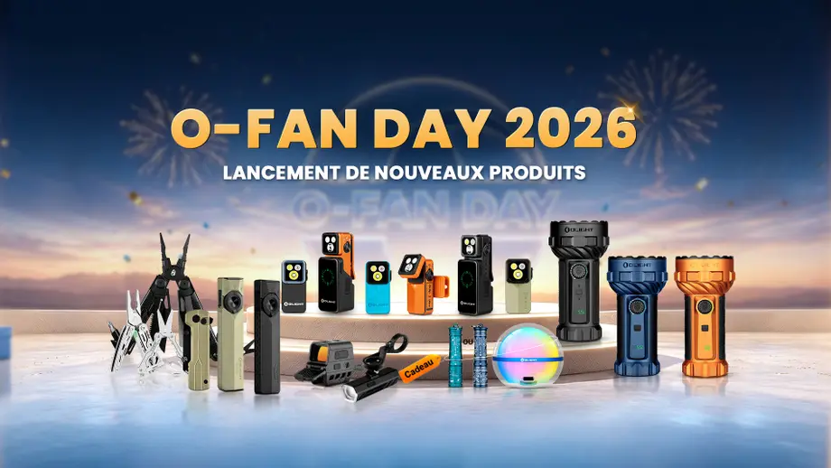 Olight OFan Day 2026 : 100 heures de Flash Sale, nouveautés et offres exclusives