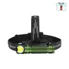 Lampe frontale Olight Perun 2 Mini verte, bandeau noir, éclairage LED compact et puissant
