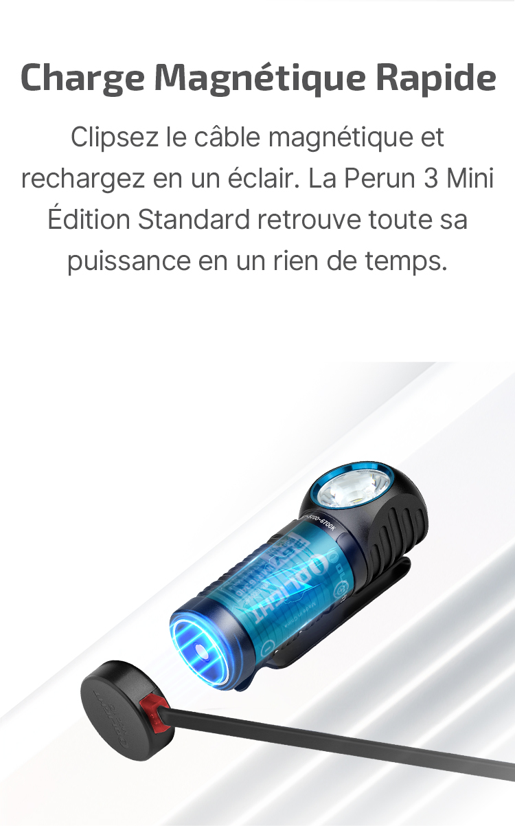 Bandeau Frontal Pour Lampe OLIGHT Perun 3 Mini | Sangle Réglable Et Confortable - Pour Randonnée, Travaux, Activités Outdoor - 11